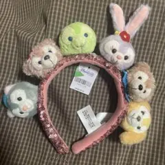 香港ディズニー　カチューシャ ダッフィー&フレンズ