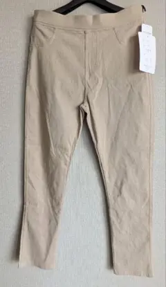 レギンスパンツ　3L ベージュ