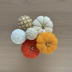 【普通郵便】和玉の髪飾り　オレンジ　成人式　卒業式　ハーフ成人式　袴　七五三