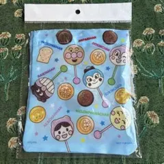 不二家オリジナル アンパンマンミニバッグ　ペロペロチョコ柄　非売品