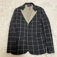 レア　LEVI'S PREMIUM テーラードウールジャケット グレーチェック