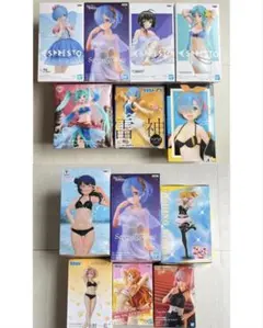 新品/フィギュア13点セット初音ミク 水着フィギュアセット