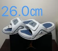 JORDAN ハイドロ４　26.0cm ホワイト/ブルーのサムネイル