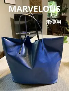 Rare! REALMIND リリーリアルマインド ブルー 本革トートバッグ - メルカリ
