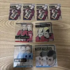 ハイキュー　ファンパーク　箔押しクリアカード　北信介