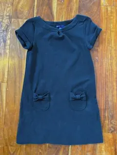 GapKids 黒 半袖ワンピース 140cm