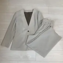 AOKI レディース　Oggiコラボ　ノーカラジャケット　 スーツ　新品