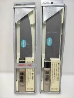 新品未使用】パール金属 ダマスカス 67層 毘雄 三徳165 & ペティ120