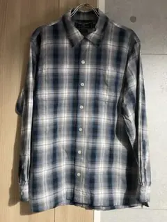 極美品 ポロラルフローレン CPOシャツジャケット オンブレチェック 