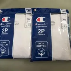 チャンピオン　キッズ　クルーネックTシャツアンダーウェア　インナーシャツ　140