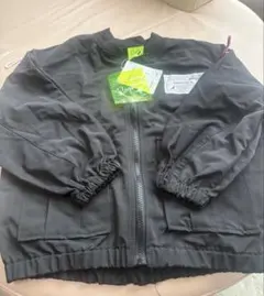ブラックジャケット 130cm アウター　MA1 新品　未使用　タグ付き