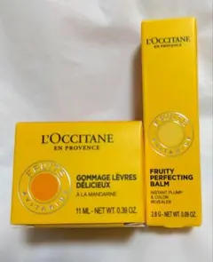 【新▪匿名】L'OCCITANE デリシャス＆フルーティー リップケアセットのサムネイル