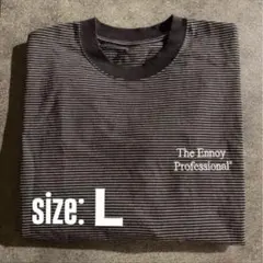 ennoy Professional ストライプTシャツ XL - メルカリ