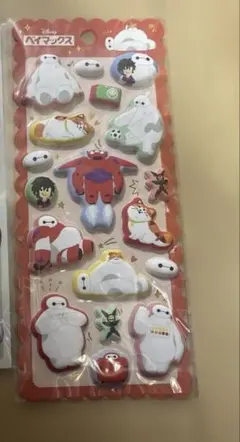 ベイマックス　マシュマロシール　ディズニー　正規品　クラックス