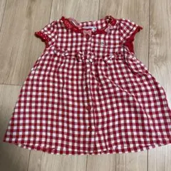 【美品】mikihouse ベビーワンピース80のサムネイル