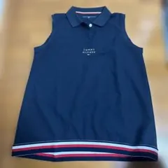 TOMMY HILFIGER GOLF ポロシャツ L ネイビー