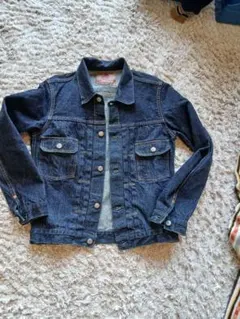 ​【美品】TCBジーンズ 50's デニムジャケット 2ndタイプ 38 赤タブ