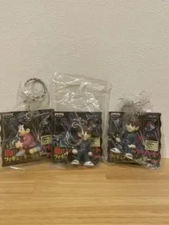 横山光輝アソート　フィギュアキーホルダー　　2種類　3個セット