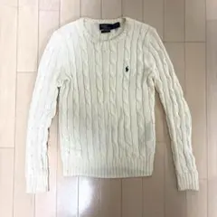 ラルフローレン ケーブルニット コットン セーター