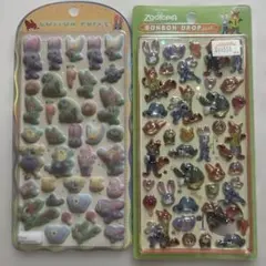 国内正規品 ボンボンドロップシール コットンパフィ ズートピア