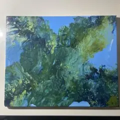 149 抽象画 アクリル画 アート 原画 キャンバスボード F3 大自然の舞い 