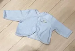 babygro familiar 水色カーディガン 60-75