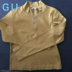 ＧＵマスタード色トップス
