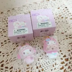 サンリオ　ちいかわ シークレットフロッキーマスコットチャーム　マイメロ　古本屋