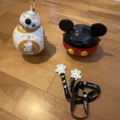 ディズニー　ポップコーンバスケット　ミッキーとBB-8