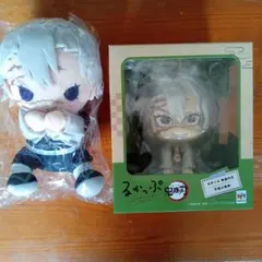 鬼滅の刃　不死川実弥　るかっぷ　ぴたぬい　フィギュア　ぬいぐるみ