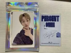 オニュ PERCENT QQ music トレカ