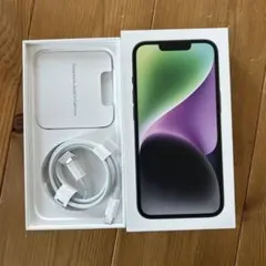 Apple iPhone 14空箱　充電ケーブル