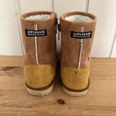 キッズ　男の子　女の子　ムートンブーツ　14.5センチ