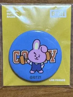 BT21 COOKY クッキー缶バッジ