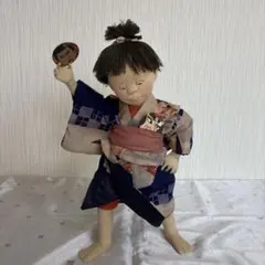 銘あり　市松人形 珍しい？ちょんまげ姿 銘あり 市松人形 珍しい？ちょんまげ姿 - メルカリ
