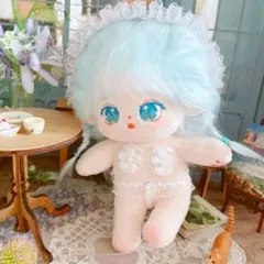 白 下着 レース 20cm服 ぬいぐるみ服 韓国 ぬい服 着ぐるみ 推し活 衣装