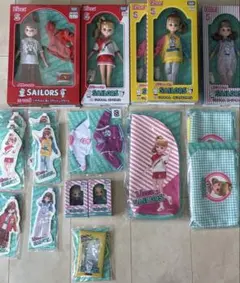 【新品未開封】リカちゃんくじ×セーラーズ　上位賞セット＋くじ券付き