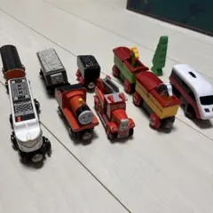 レトロ ゼンマイ列車おもちゃ 運転手付き - メルカリ