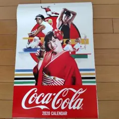 【TOKYO2020】Coca-Cola 壁掛けカレンダー【未使用品】のサムネイル