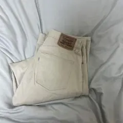 Levi's ベージュ ストレートデニム