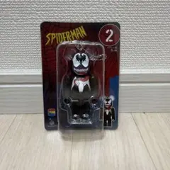 スパイダーマン ベアブリック ハッピーくじ　【2番ヴェノム】