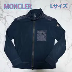 モンクレール　MONCLER フリースジャケット MONCLER モンクレール ボアジャケット フリースジャケット 黒