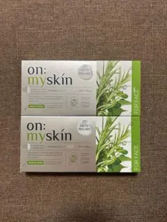 【新品未開封】on:myskin オーマイスキン ハーブピーリング フェイス2箱