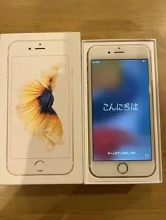 【美品】　Apple iPhone6s Gold 32GB 本体　ワイモバイル