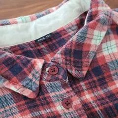 値下げ レディース　PARICI チェックネルシャツ M