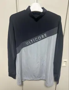 ULTICORE 長袖ゴルフシャツ 黒 グレー ULTICORE 長袖ゴルフシャツ 黒 グレー - メルカリ