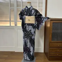 有松鳴海絞りの浴衣 青 71 - メルカリ
