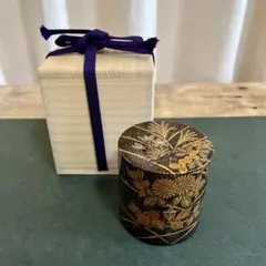 【茶道具】大真造　青貝入丸花鳥香合　（共箱）○ 茶道具】大真造 青貝入丸花鳥香合 （共箱）○ - メルカリ