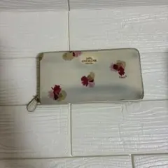 COACH 長財布　花柄　　コーチ