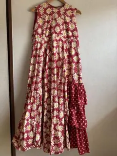 70s Gilead パッチワーク ロングワンピース 小花柄 70s Gilead パッチワーク ロングワンピース 小花柄 - メルカリ
